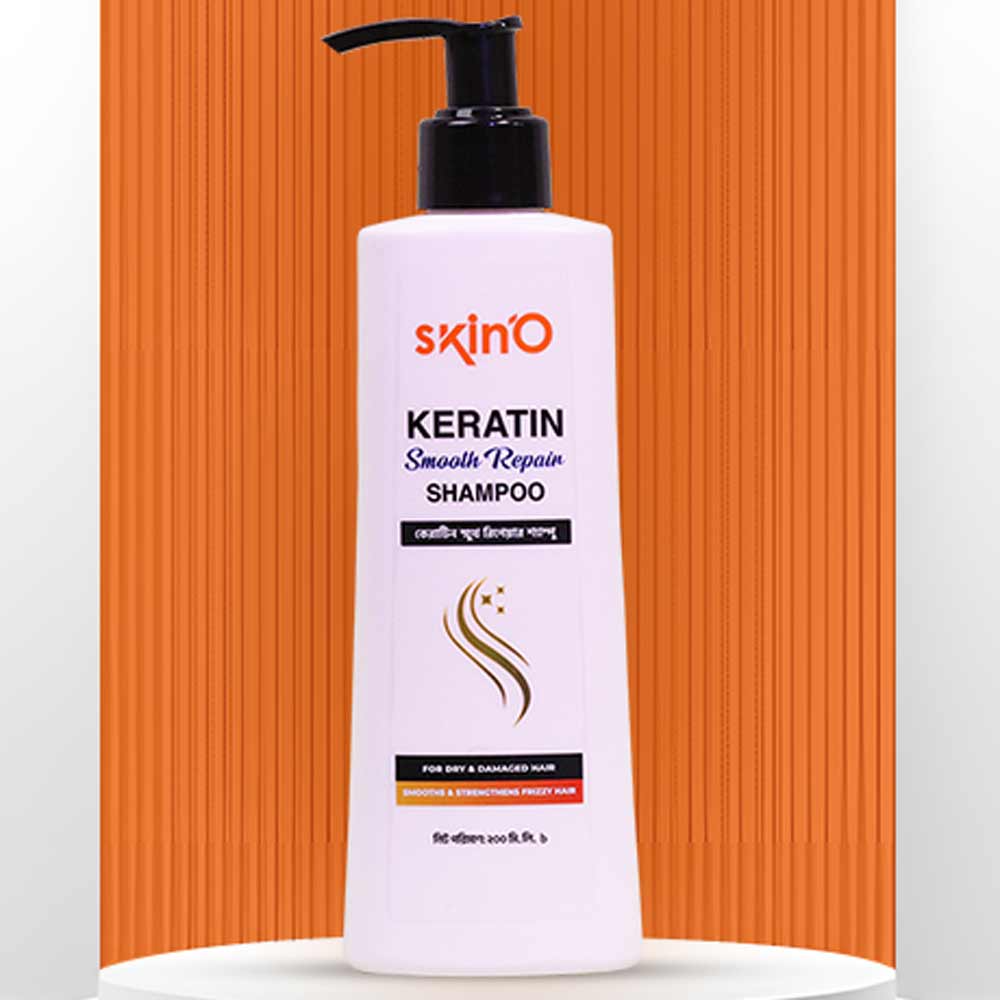 SkinO Keratin Smooth Repair Shampoo 200ml