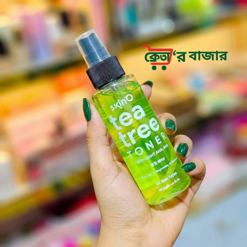 SkinO Tea Tree Toner With (Light AHA, BHA, PHA) 100ml