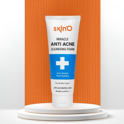 skinO Miracle Anti Acne Cleansing Foam 100ml